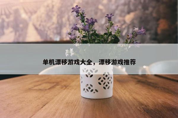单机漂移游戏大全，漂移游戏推荐