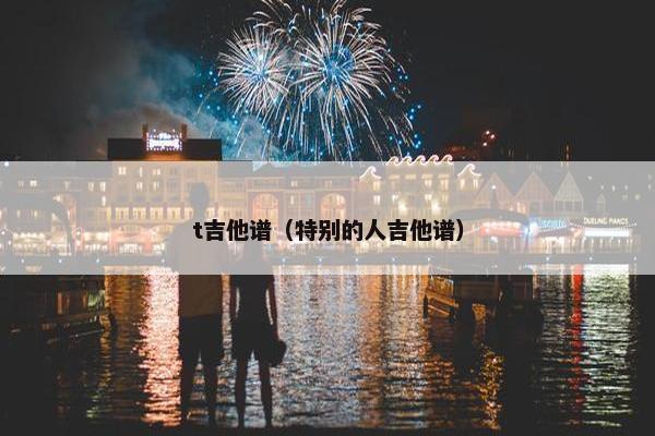 t吉他谱（特别的人吉他谱）