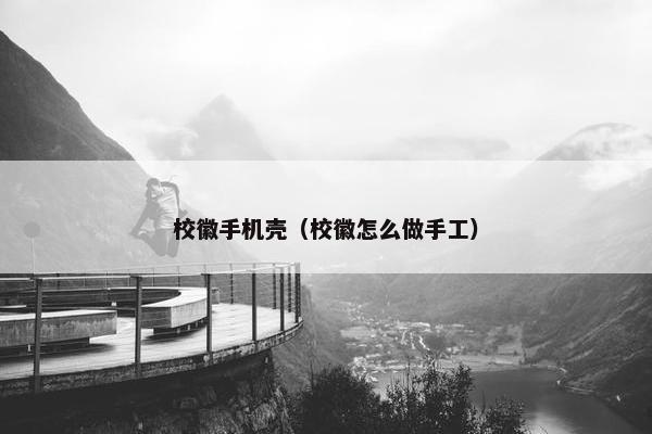 校徽手机壳（校徽怎么做手工）