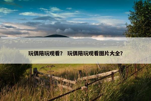 玩偶陪玩观看？ 玩偶陪玩观看图片大全？