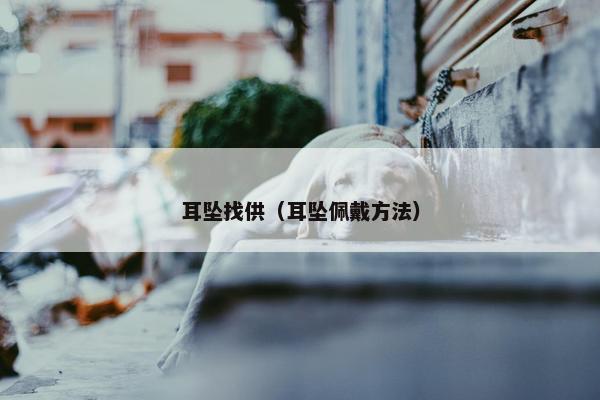耳坠找供（耳坠佩戴方法）