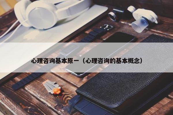 心理咨询基本原一（心理咨询的基本概念）
