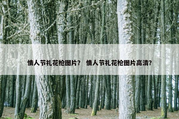 情人节礼花枪图片？ 情人节礼花枪图片高清？