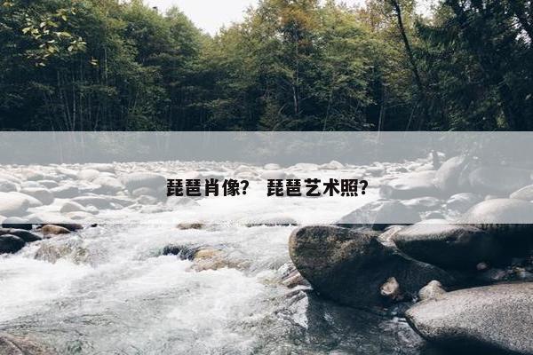 琵琶肖像？ 琵琶艺术照？