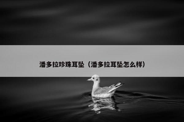 潘多拉珍珠耳坠（潘多拉耳坠怎么样）