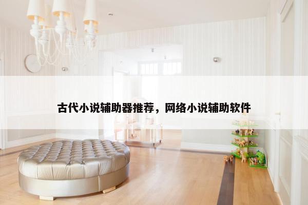古代小说辅助器推荐，网络小说辅助软件