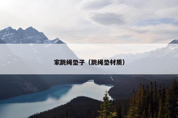 家跳绳垫子（跳绳垫材质）