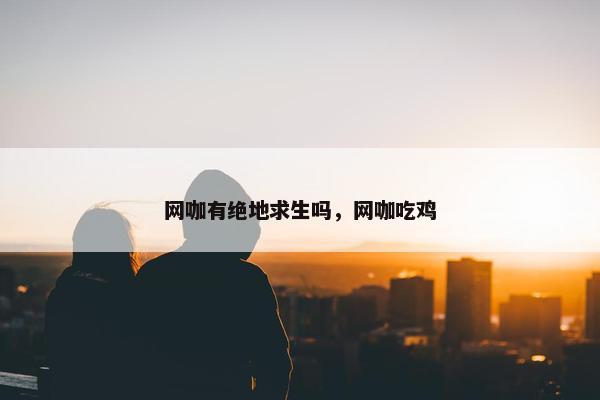 网咖有绝地求生吗，网咖吃鸡