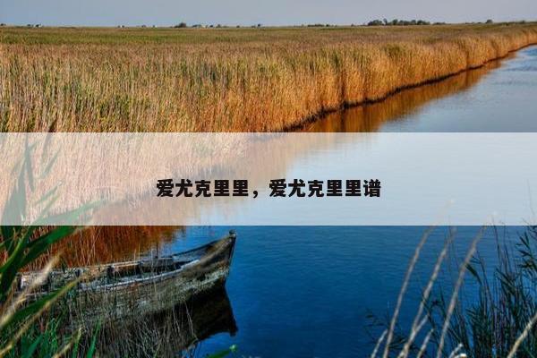 爱尤克里里，爱尤克里里谱