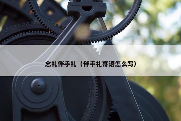 念礼伴手礼（伴手礼寄语怎么写）