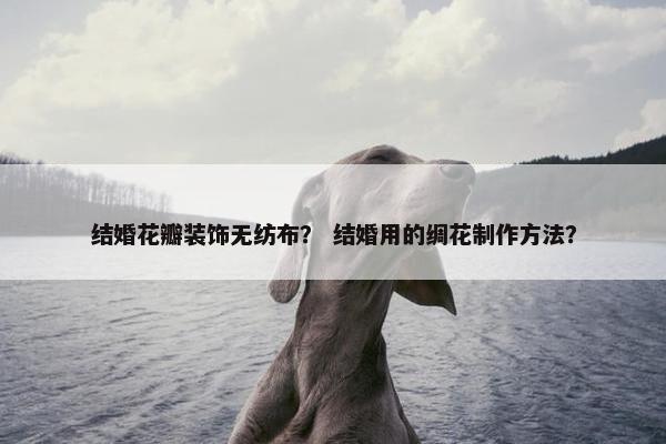结婚花瓣装饰无纺布？ 结婚用的绸花制作方法？