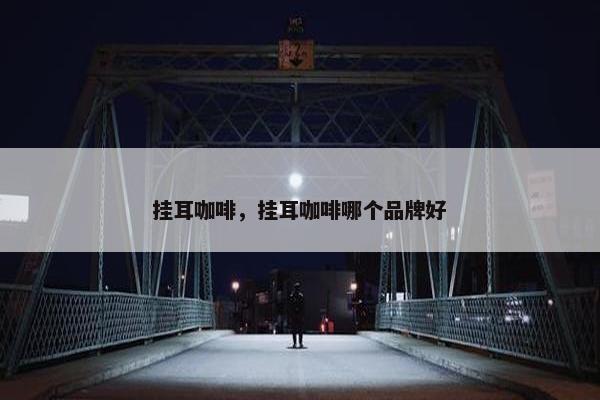 挂耳咖啡，挂耳咖啡哪个品牌好