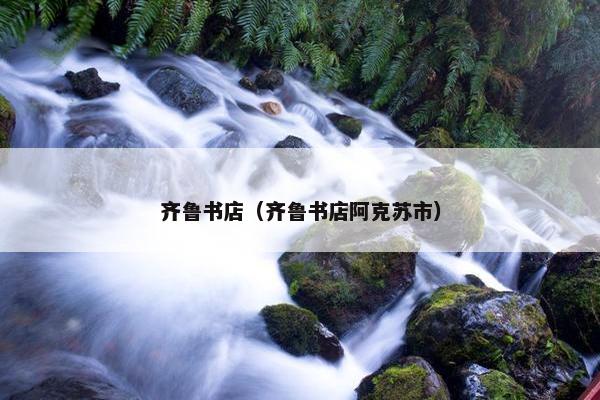 齐鲁书店（齐鲁书店阿克苏市）