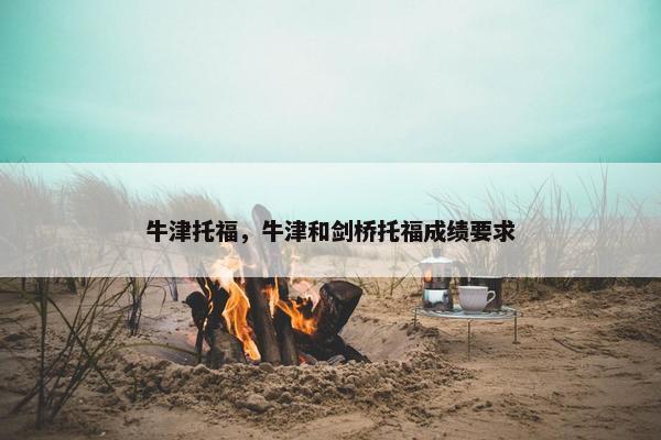 牛津托福，牛津和剑桥托福成绩要求