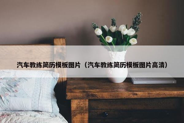 汽车教练简历模板图片（汽车教练简历模板图片高清）
