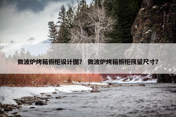 微波炉烤箱橱柜设计图？ 微波炉烤箱橱柜预留尺寸？