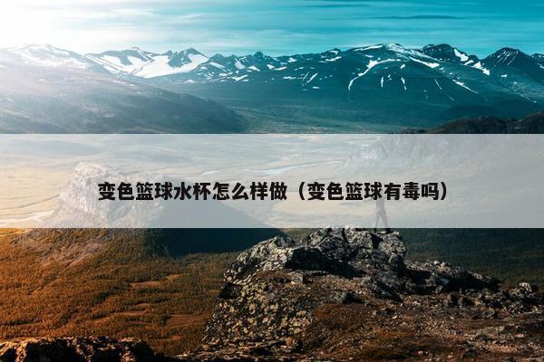 变色篮球水杯怎么样做（变色篮球有毒吗）