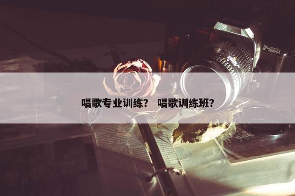唱歌专业训练？ 唱歌训练班？