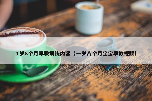 1岁8个月早教训练内容（一岁八个月宝宝早教视频）