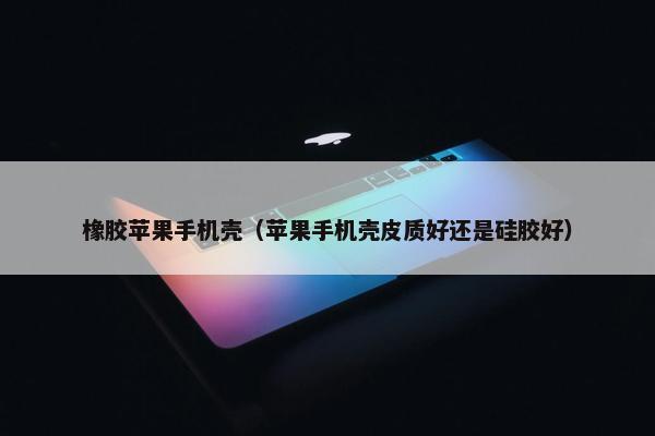 橡胶苹果手机壳（苹果手机壳皮质好还是硅胶好）