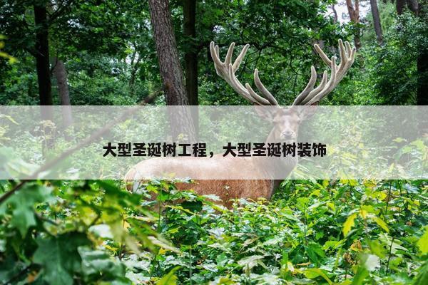 大型圣诞树工程，大型圣诞树装饰