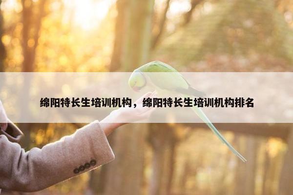 绵阳特长生培训机构，绵阳特长生培训机构排名
