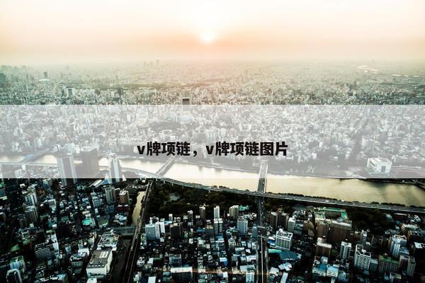 v牌项链，v牌项链图片
