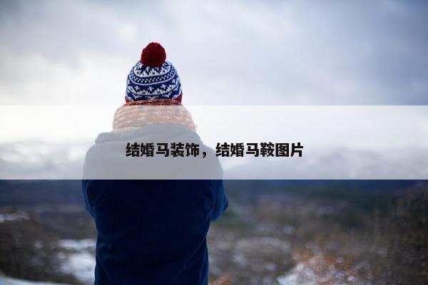 结婚马装饰，结婚马鞍图片