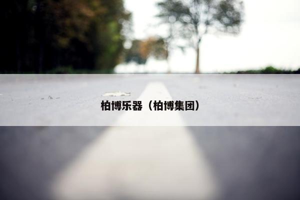 柏博乐器（柏博集团）