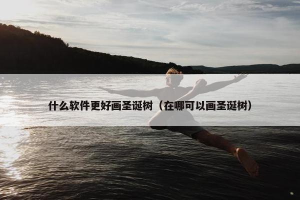 什么软件更好画圣诞树（在哪可以画圣诞树）