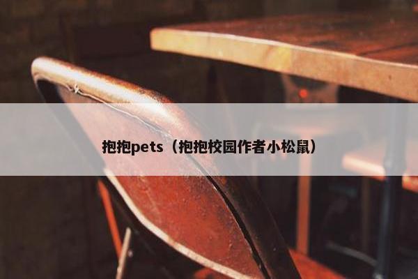 抱抱pets（抱抱校园作者小松鼠）