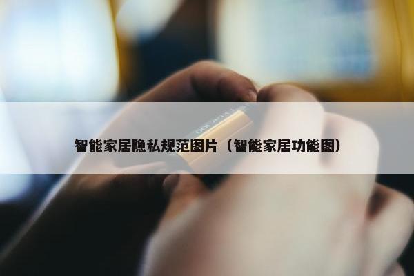 智能家居隐私规范图片（智能家居功能图）