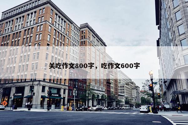 关吃作文800字，吃作文600字